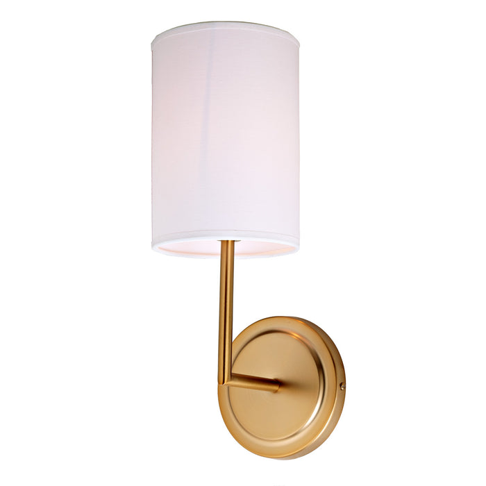 JVI Designs - 1270-10 - One Light Wall Sconce - Elliot - Satin Brass