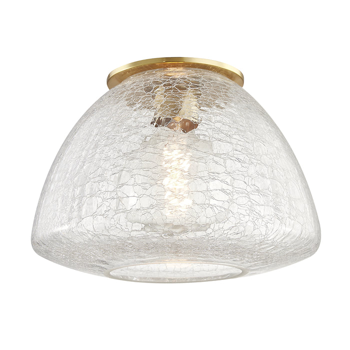 Mitzi - H216501L-AGB - One Light Flush Mount - Maya - Aged Brass