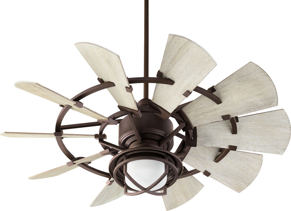 44``Ceiling Fan from the Windmill collection in Oiled Bronze finish