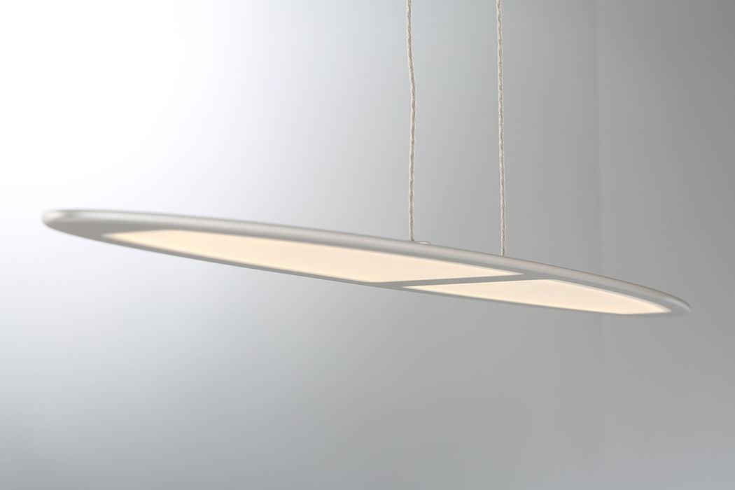 LED Chandelier from the Ormont collection in Brushed Nickel finish