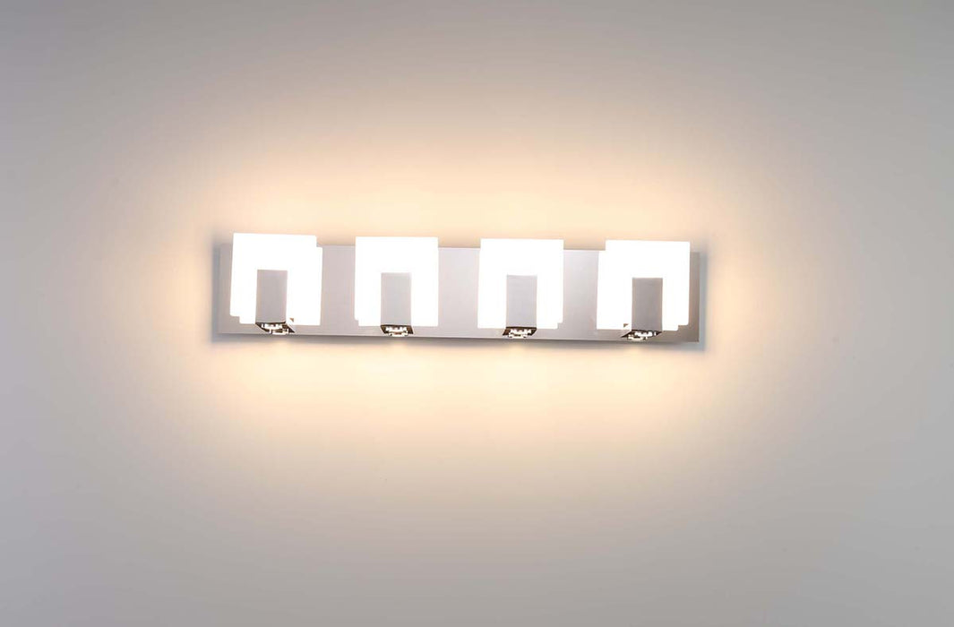 LED Bathbar from the Canmore collection in Chrome finish