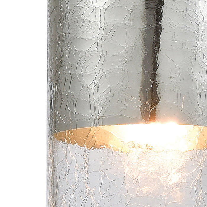 One Light Mini Pendant from the Tallula collection in Polished Chrome finish