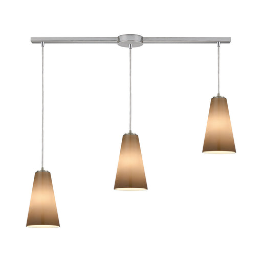 ELK Home - 10940/3L - Three Light Pendant - Connor - Satin Nickel