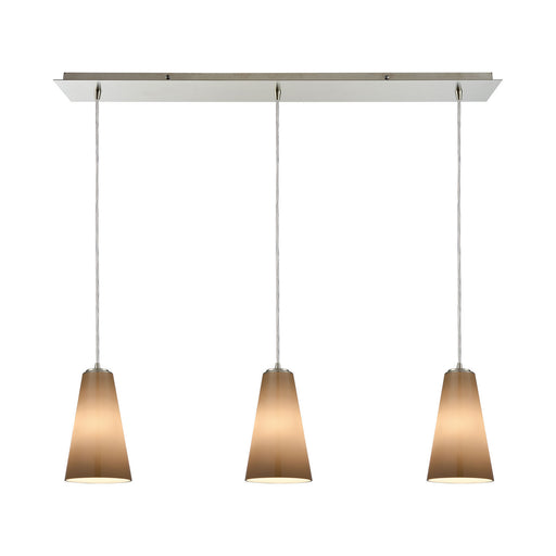 ELK Home - 10940/3LP - Three Light Pendant - Connor - Satin Nickel