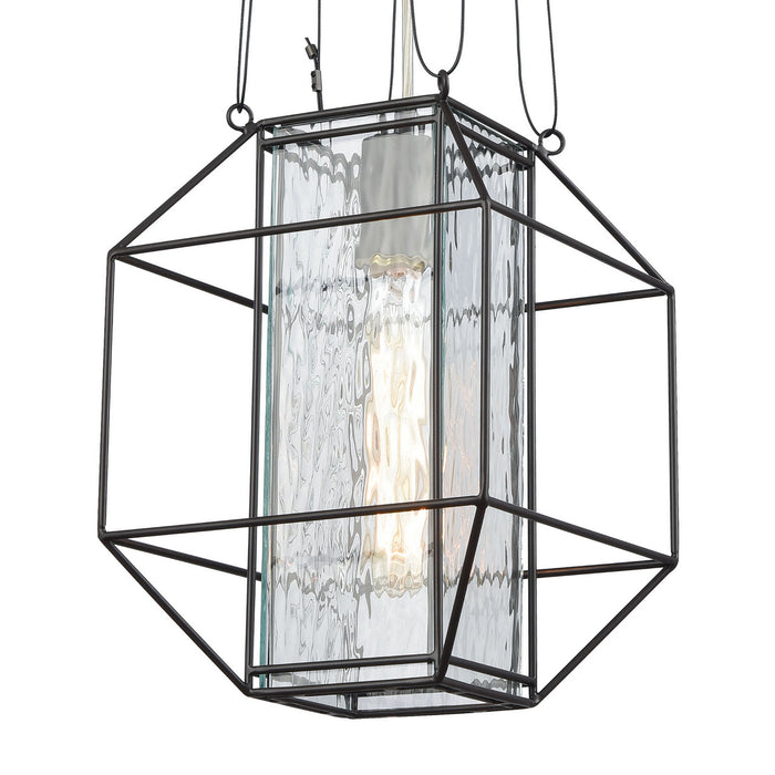 One Light Mini Pendant from the Waterbury collection in Oil Rubbed Bronze finish