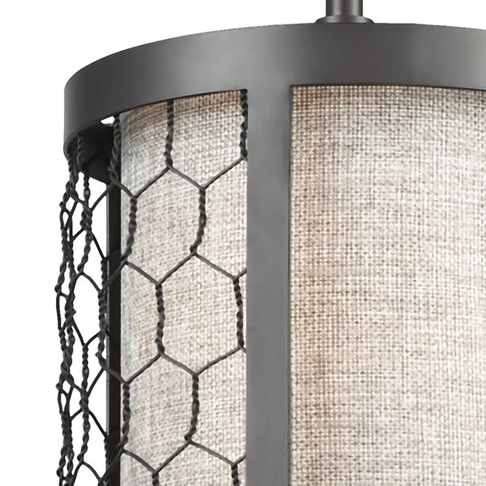 One Light Mini Pendant from the Filmore collection in Oil Rubbed Bronze finish