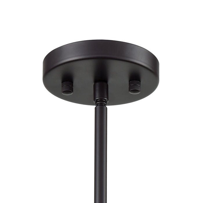 One Light Mini Pendant from the Kendal collection in Oil Rubbed Bronze finish