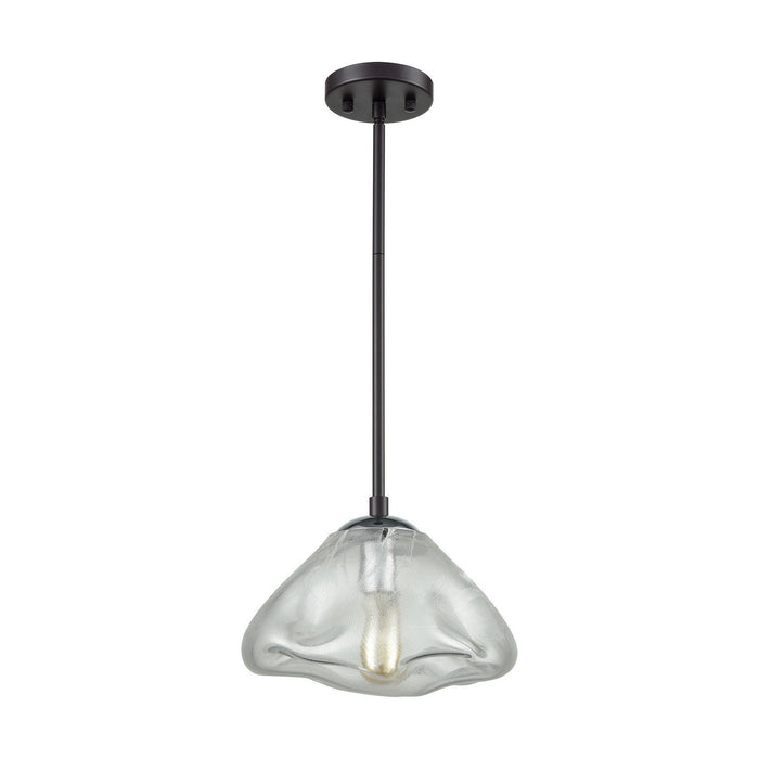 One Light Mini Pendant from the Kendal collection in Oil Rubbed Bronze finish