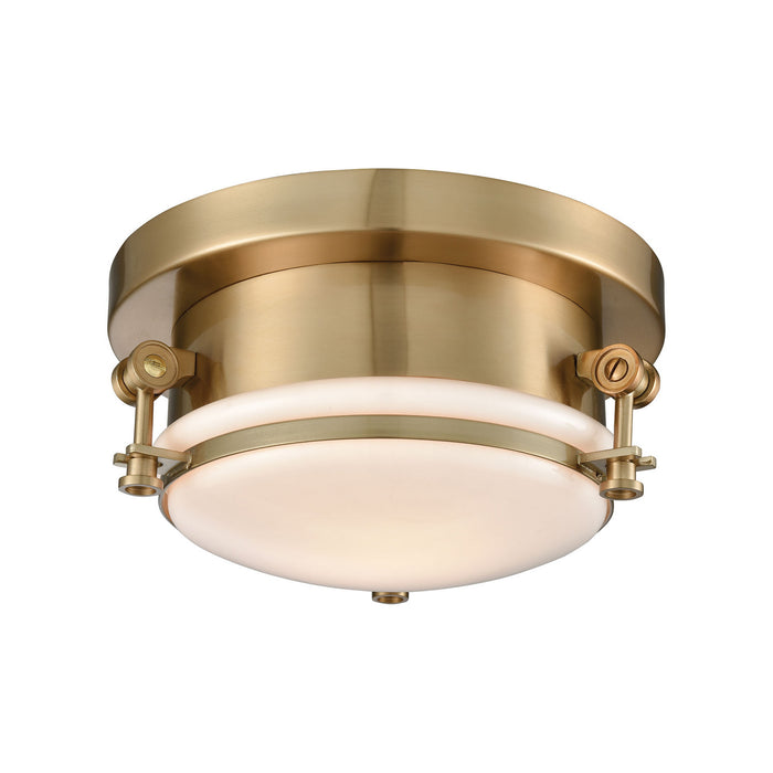 ELK Home - 16092/1 - One Light Flush Mount - Riley - Satin Brass