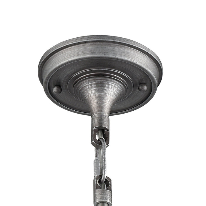 One Light Mini Pendant from the Riley collection in Polished Nickel finish