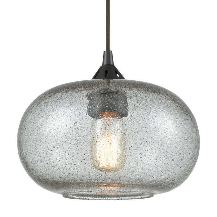 One Light Mini Pendant from the Volace collection in Oil Rubbed Bronze finish