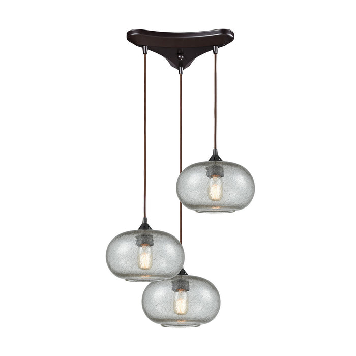 ELK Home - 25124/3 - Three Light Pendant - Volace - Oil Rubbed Bronze