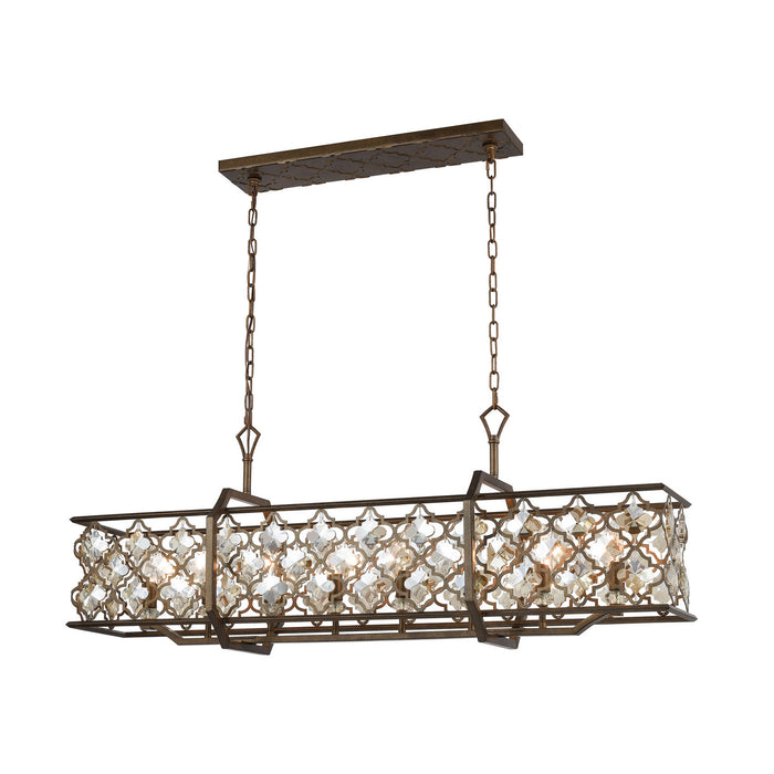 ELK Home - 31099/8 - Eight Light Chandelier - Armand - Weathered Bronze