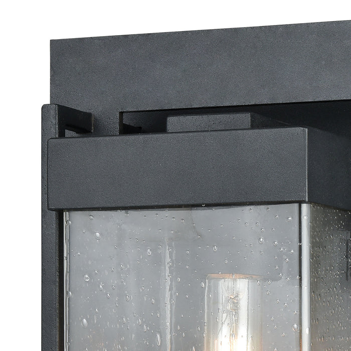 One Light Wall Sconce from the Overton collection in Matte Black finish