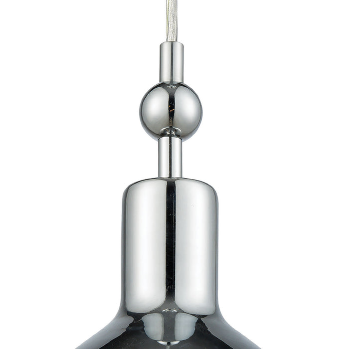 One Light Mini Pendant from the Ravette collection in Polished Chrome finish