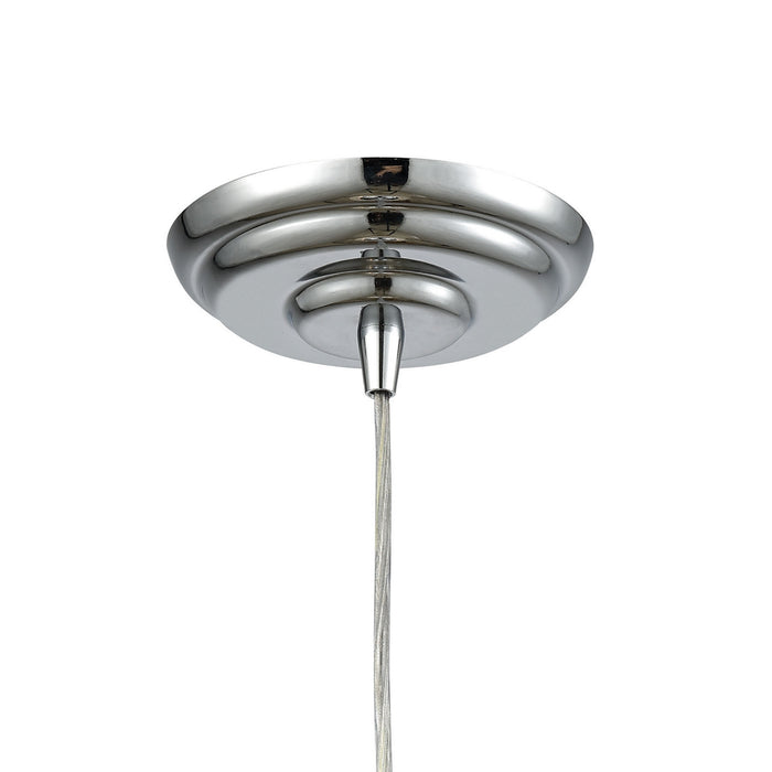 One Light Mini Pendant from the Ravette collection in Polished Chrome finish