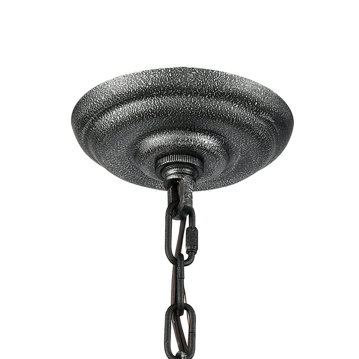 One Light Mini Pendant from the Sunderland collection in Silvered Graphite finish