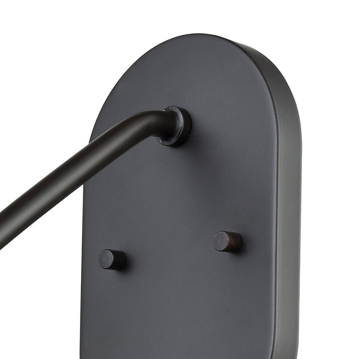 One Light Wall Sconce from the Vinton Station collection in Oil Rubbed Bronze finish