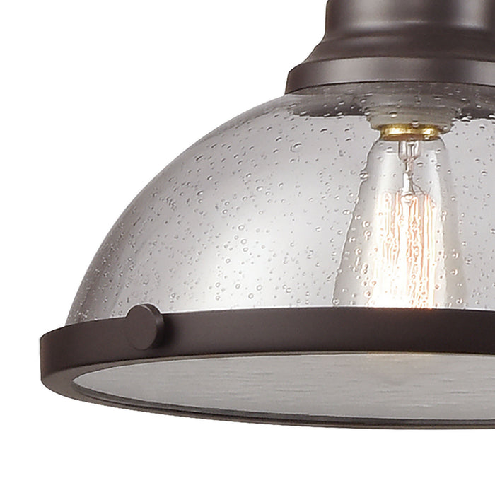 Three Light Island Pendant from the Chadwick collection in Oil Rubbed Bronze finish