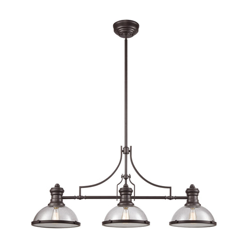 ELK Home - 66535-3 - Three Light Island Pendant - Chadwick - Oil Rubbed Bronze