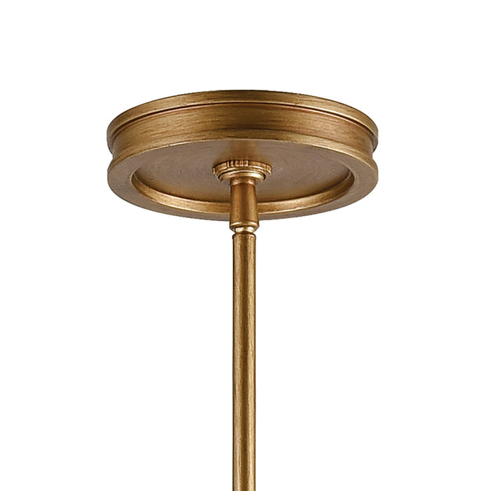 Ten Light Chandelier from the Xenia collection in Matte Gold finish