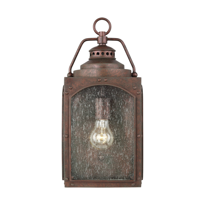 One Light Outdoor Wall Lantern from the Randhurst collection in Copper Oxide finish