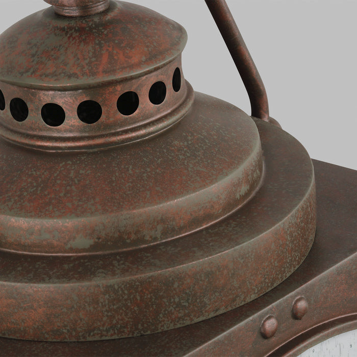 One Light Outdoor Wall Lantern from the Randhurst collection in Copper Oxide finish