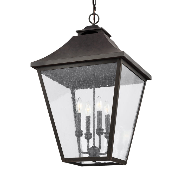 Four Light Pendant from the Galena collection in Sable finish