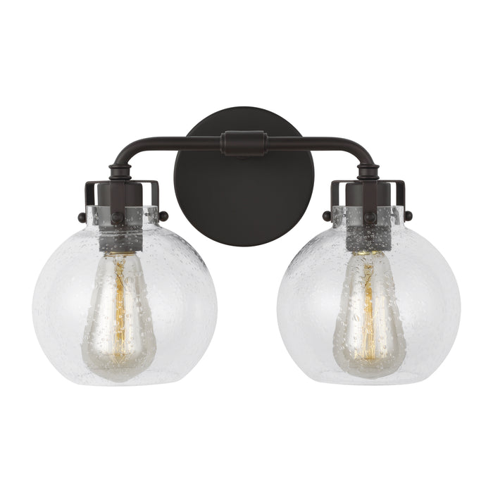 Generation Lighting - VS24402ORB - Two Light Vanity - Clara - Oil Rubbed Bronze