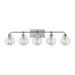 Generation Lighting - VS24405CH - Five Light Vanity - Clara - Chrome