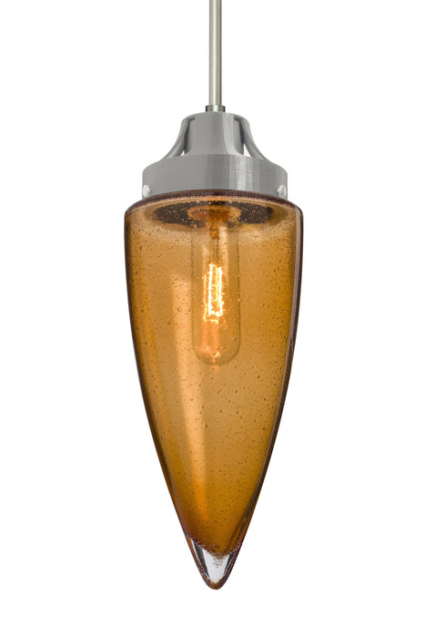 Besa - 1JC-SULUAM-SN - One Light Pendant - Sulu - Satin Nickel