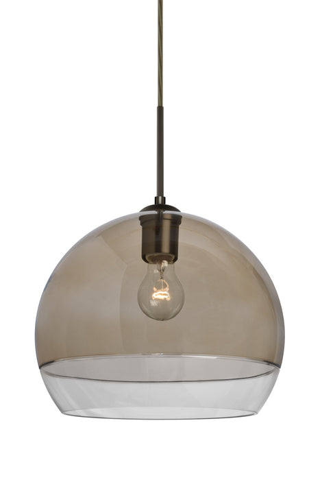 Besa - 1JT-ALLY12SM-BR - One Light Pendant - Ally - Bronze