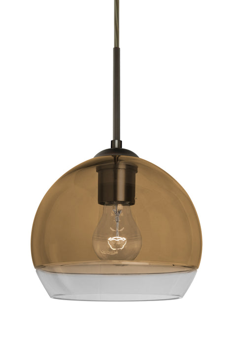 Besa - 1JT-ALLY8AM-BR - One Light Pendant - Ally - Bronze