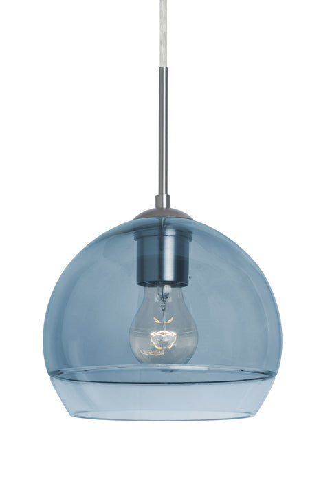 Besa - 1JT-ALLY8BL-SN - One Light Pendant - Ally - Satin Nickel