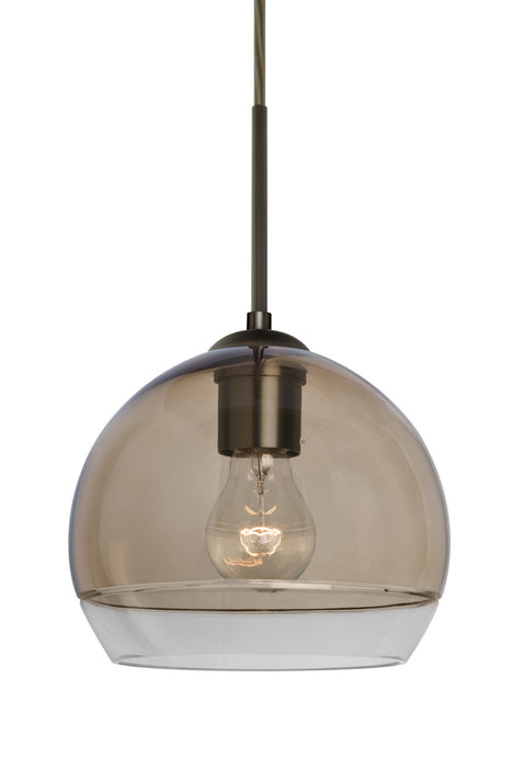 Besa - 1JT-ALLY8SM-BR - One Light Pendant - Ally - Bronze