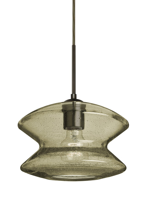 Besa - 1JT-ZENLT-BR - One Light Pendant - Zen - Bronze