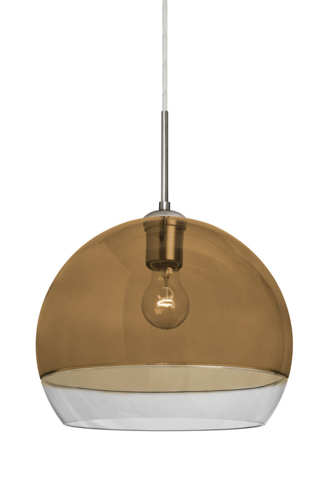 Besa - J-ALLY12AM-SN - One Light Pendant - Ally - Satin Nickel