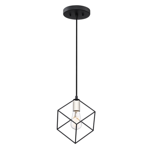 Quoizel - HLG1508EK - One Light Mini Pendant - Holograph - Earth Black