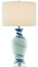 Currey and Company - 6000-0316 - One Light Table Lamp - White/Blue