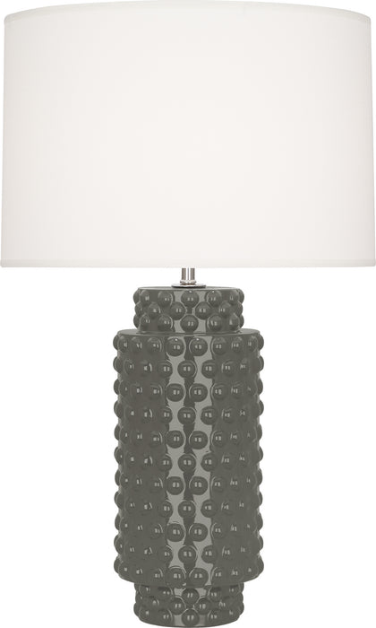 Robert Abbey - CR800 - One Light Table Lamp - Dolly - Ash Glazed Textured Ceramic