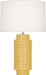 Robert Abbey - SU800 - One Light Table Lamp - Dolly - Sunset Yellow Glazed Textured Ceramic