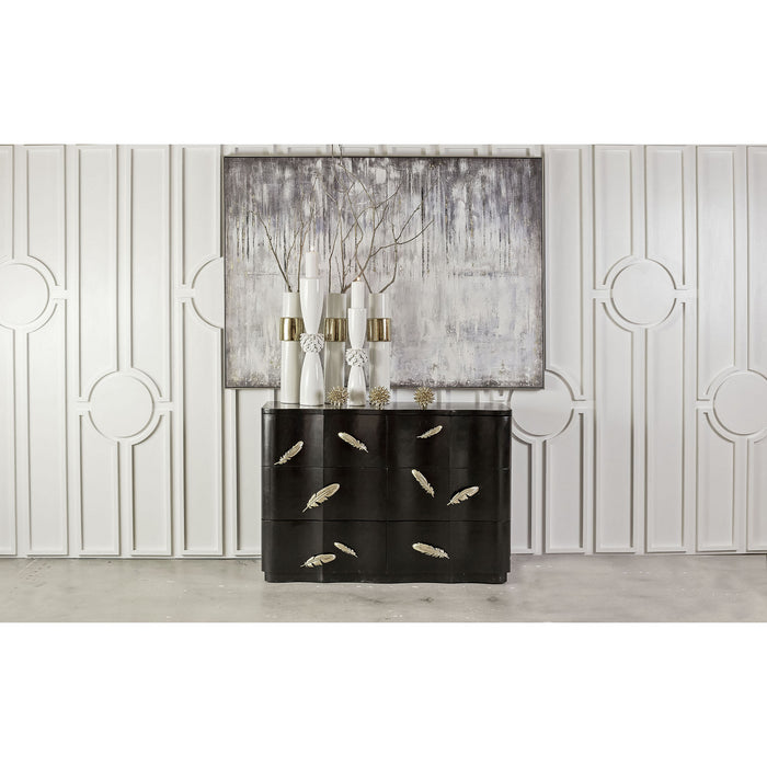 Decorative Accessory from the Spangle collection in Gold Leaf finish