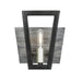 Varaluz - 260B01BLG - One Light Bath - Zag - Black