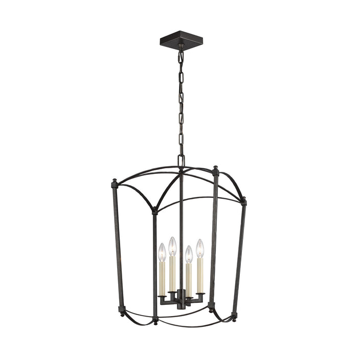 Generation Lighting - F3322/4SMS - Four Light Lantern - Thayer - Smith Steel