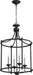 Quorum - 6922-4-69 - Four Light Entry Pendant - Noir