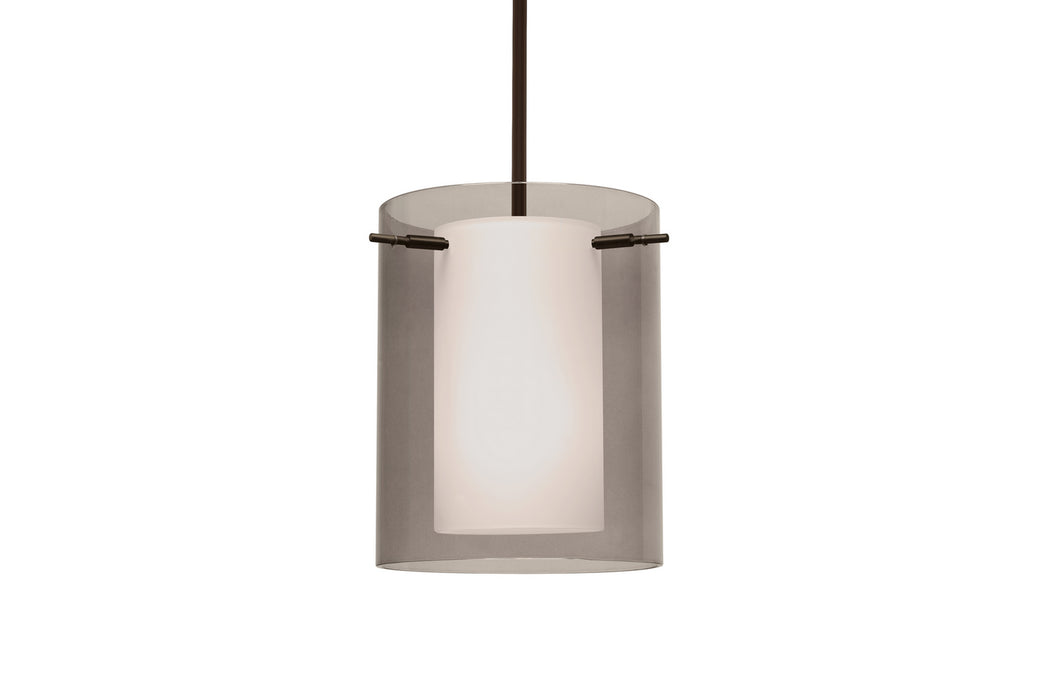 Besa - 1TT-S00607-BR - One Light Pendant - Pahu - Bronze