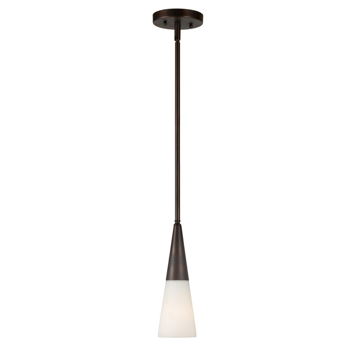 Forte - 2179-01-32 - One Light Mini Pendant - Antique Bronze