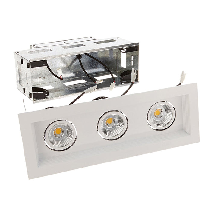 W.A.C. Lighting - MT-3LD311R-F927-WT - LED Three Light Remodel Housing with Trim and Light Engine - Mini Led Multiple Spots - White