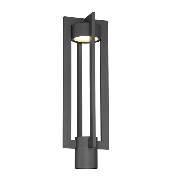 W.A.C. Lighting - PM-W48620-BK - LED Outdoor Post Light - Chamber - Black