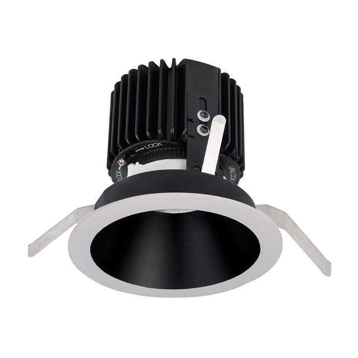 W.A.C. Lighting - R4RD2T-F930-BKWT - LED Trim - Volta - Black White